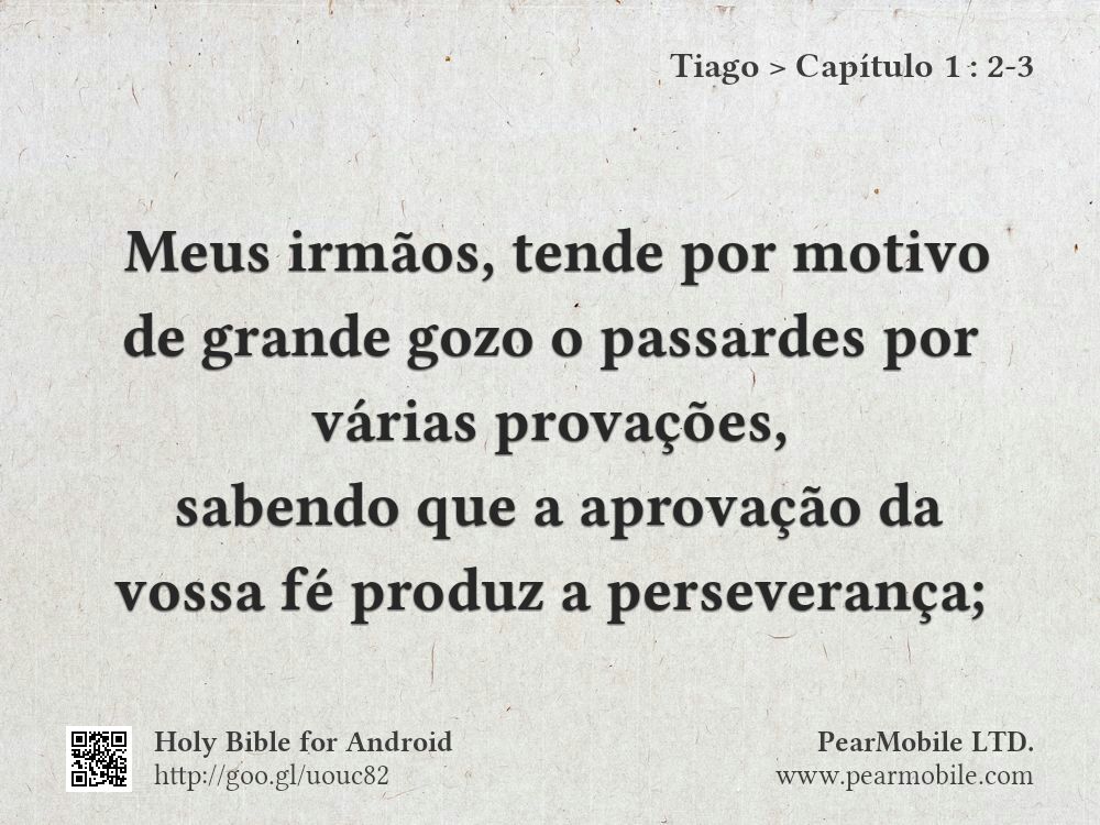 Tiago, Capítulo 1:2-3